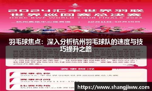羽毛球焦点：深入分析杭州羽毛球队的速度与技巧提升之路