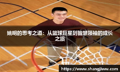 姚明的思考之道：从篮球巨星到智慧领袖的成长之旅